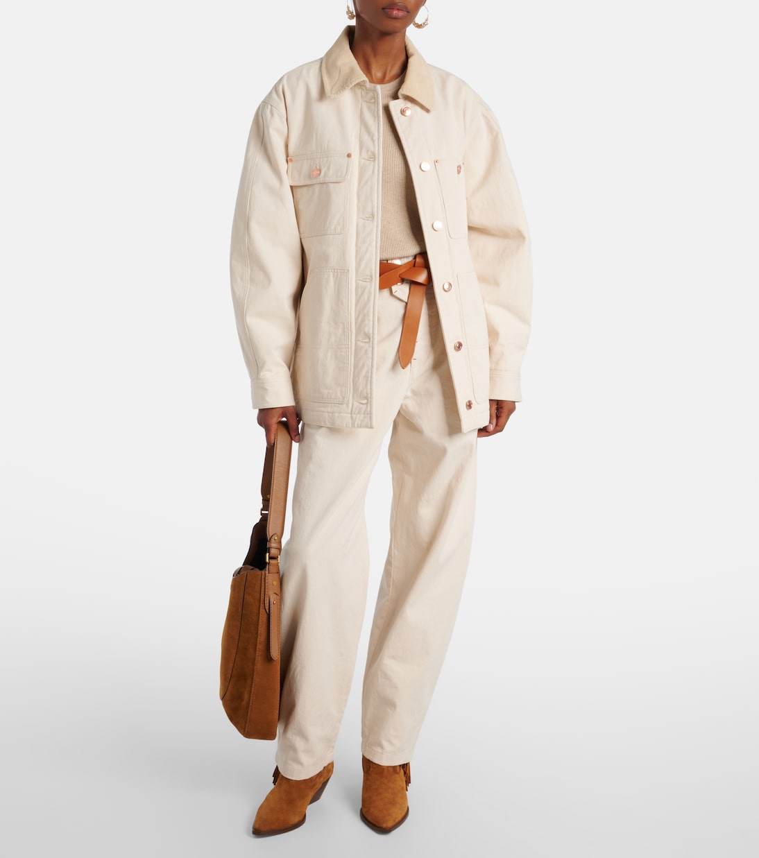 Oumaya barrel-leg jeans | Isabel Marant