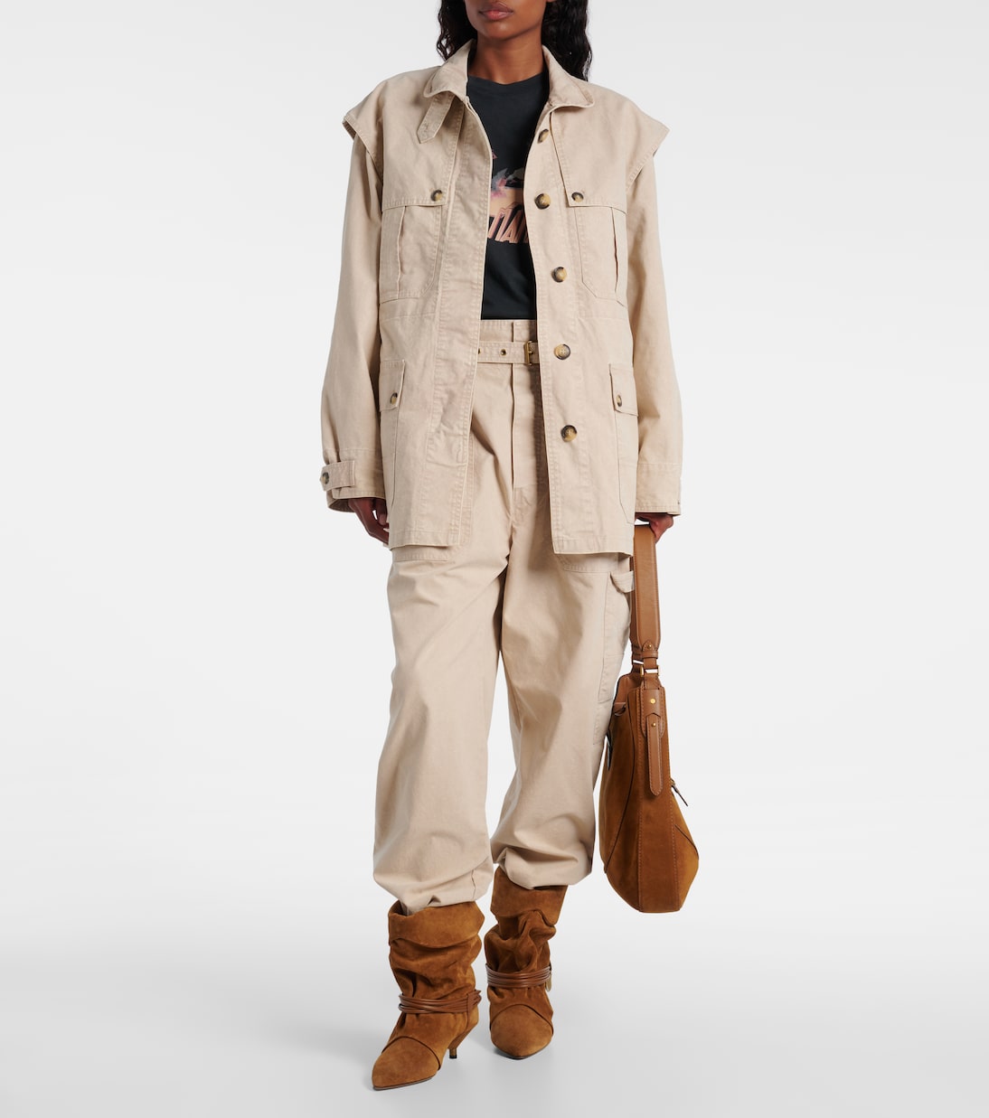 Cargohose Mathilda aus Baumwolle | Marant Etoile