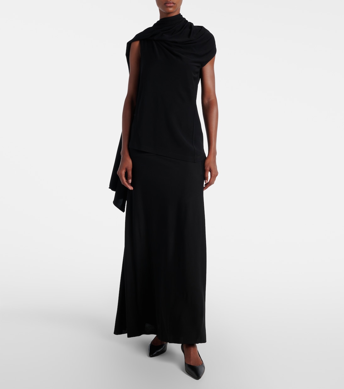 Mirla jersey maxi skirt | The Row