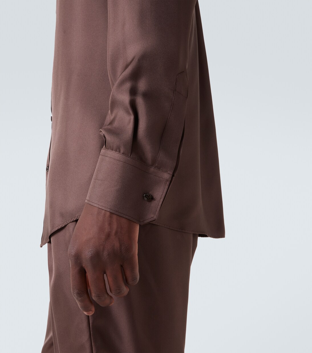 Hemd aus Seiden-Twill | Dolce&Gabbana