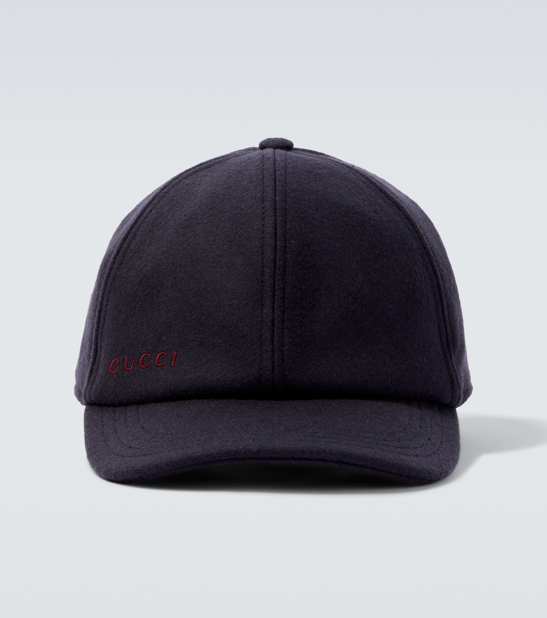 Logo wool baseball cap | Gucci