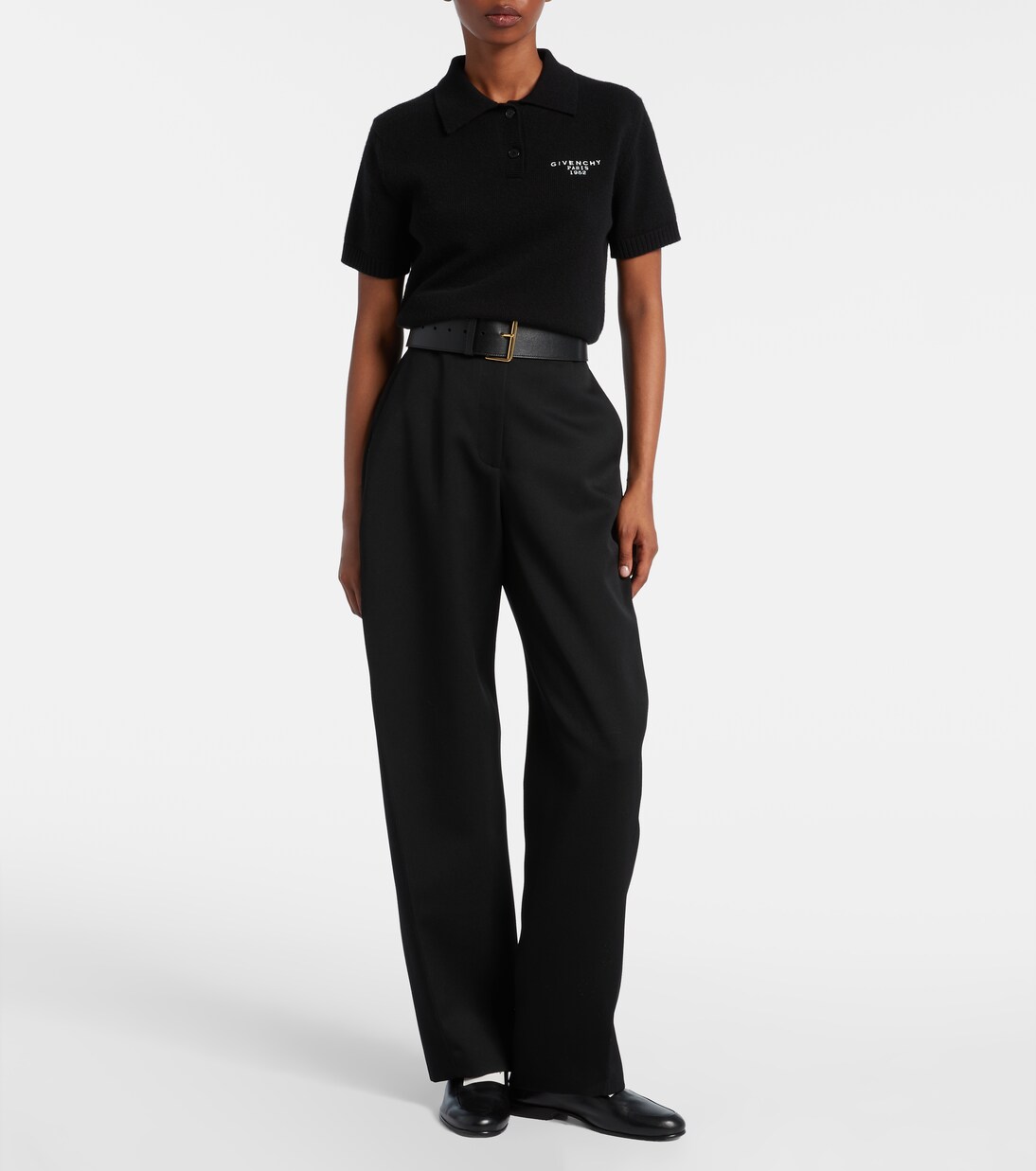 Wool and cashmere polo sweater | Givenchy