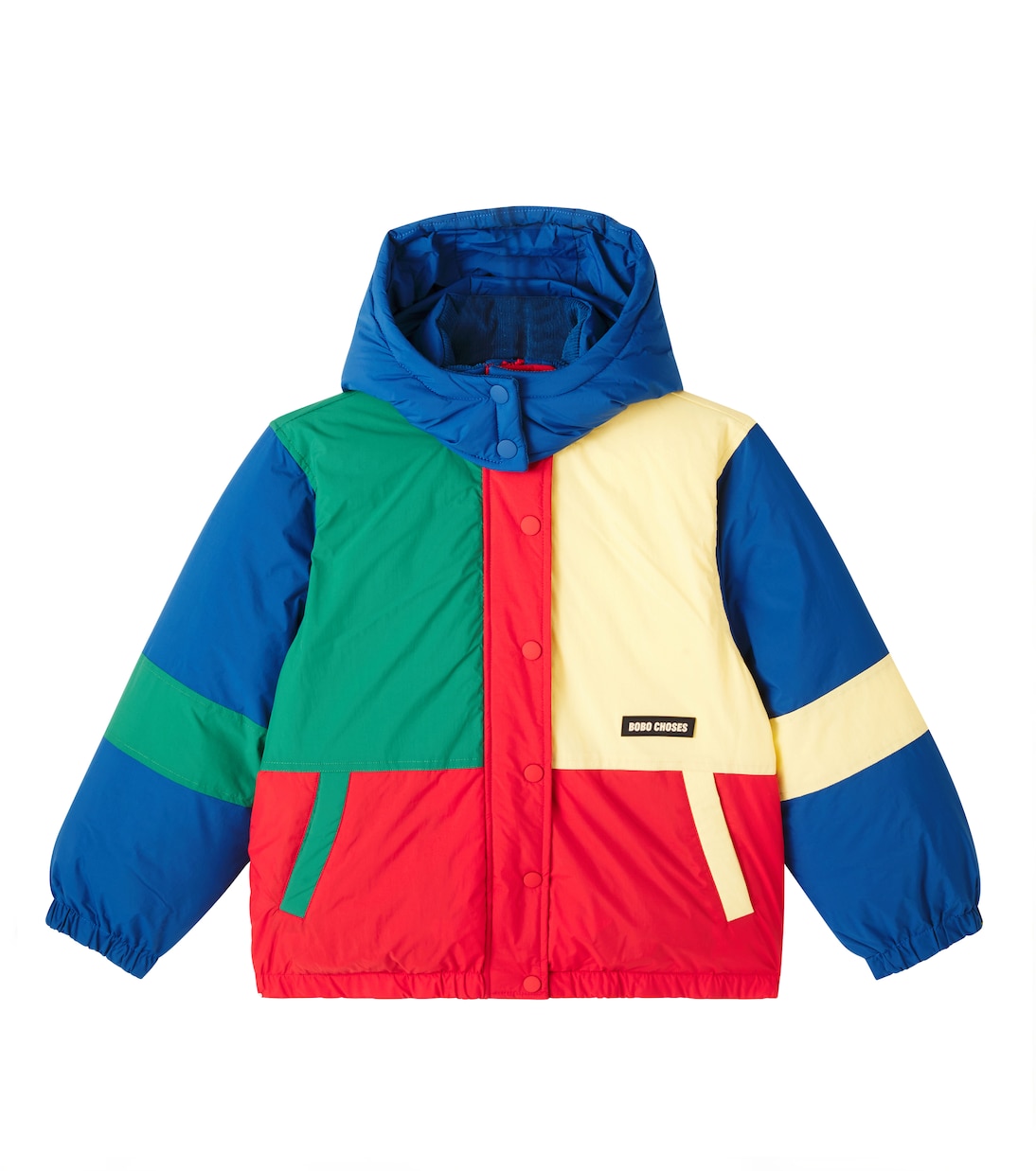 Logo colorblocked jacket | Bobo Choses