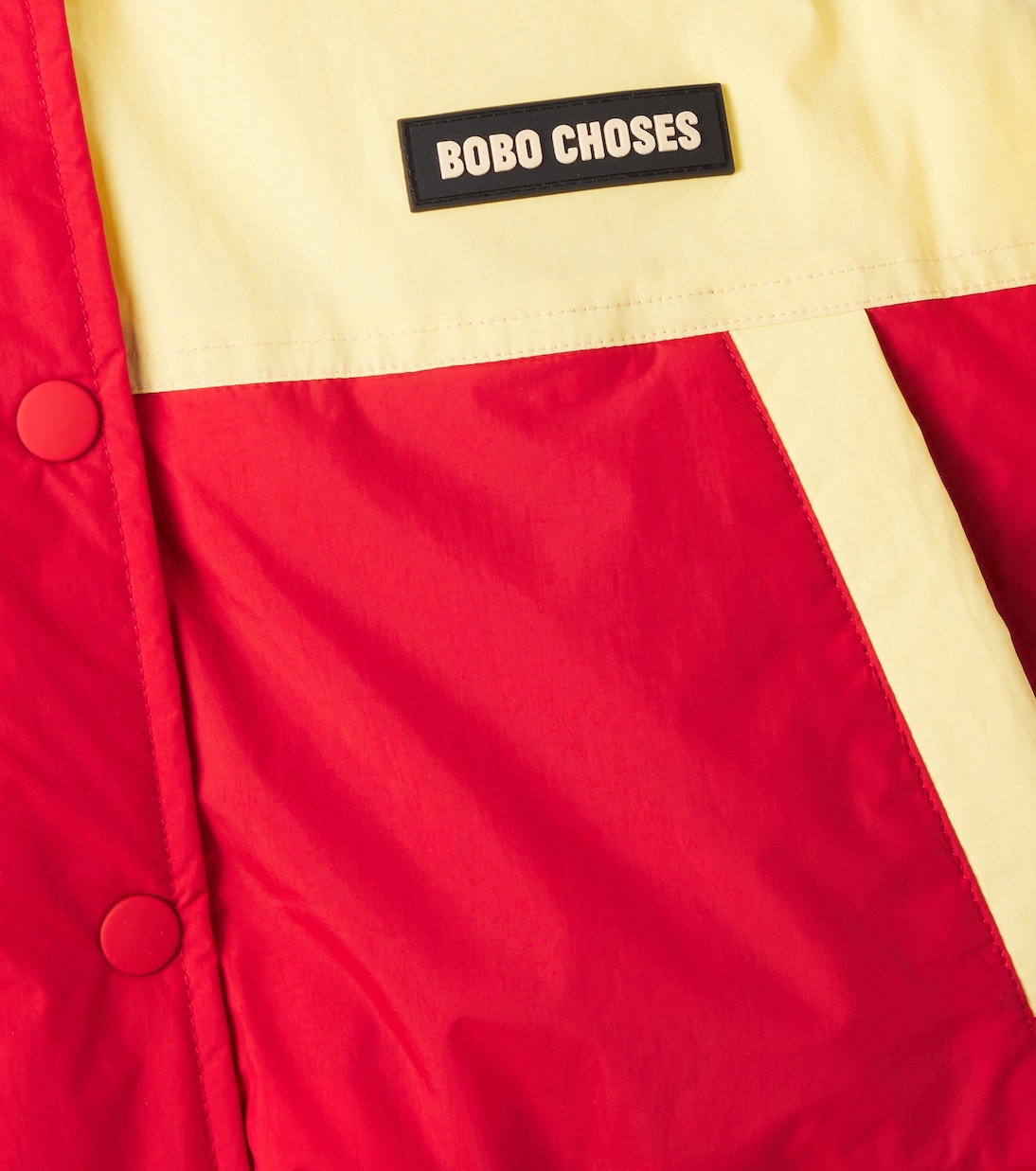 Logo colorblocked jacket | Bobo Choses