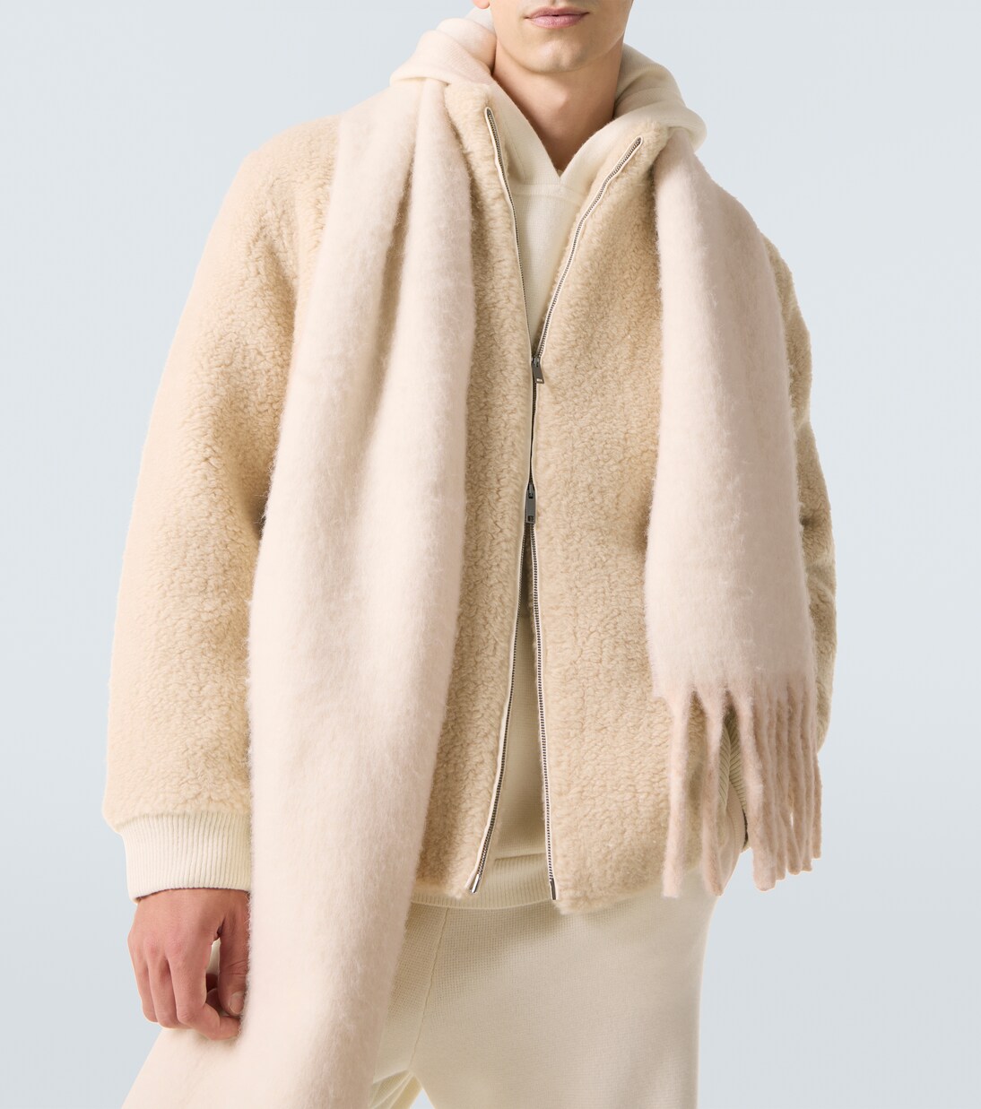 Jacke T-Bird aus Kaschmir mit Smaragd | God's True Cashmere