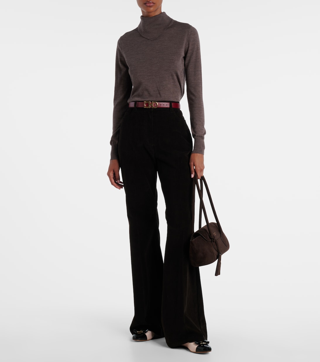 Varina leather ballet flats | Ferragamo