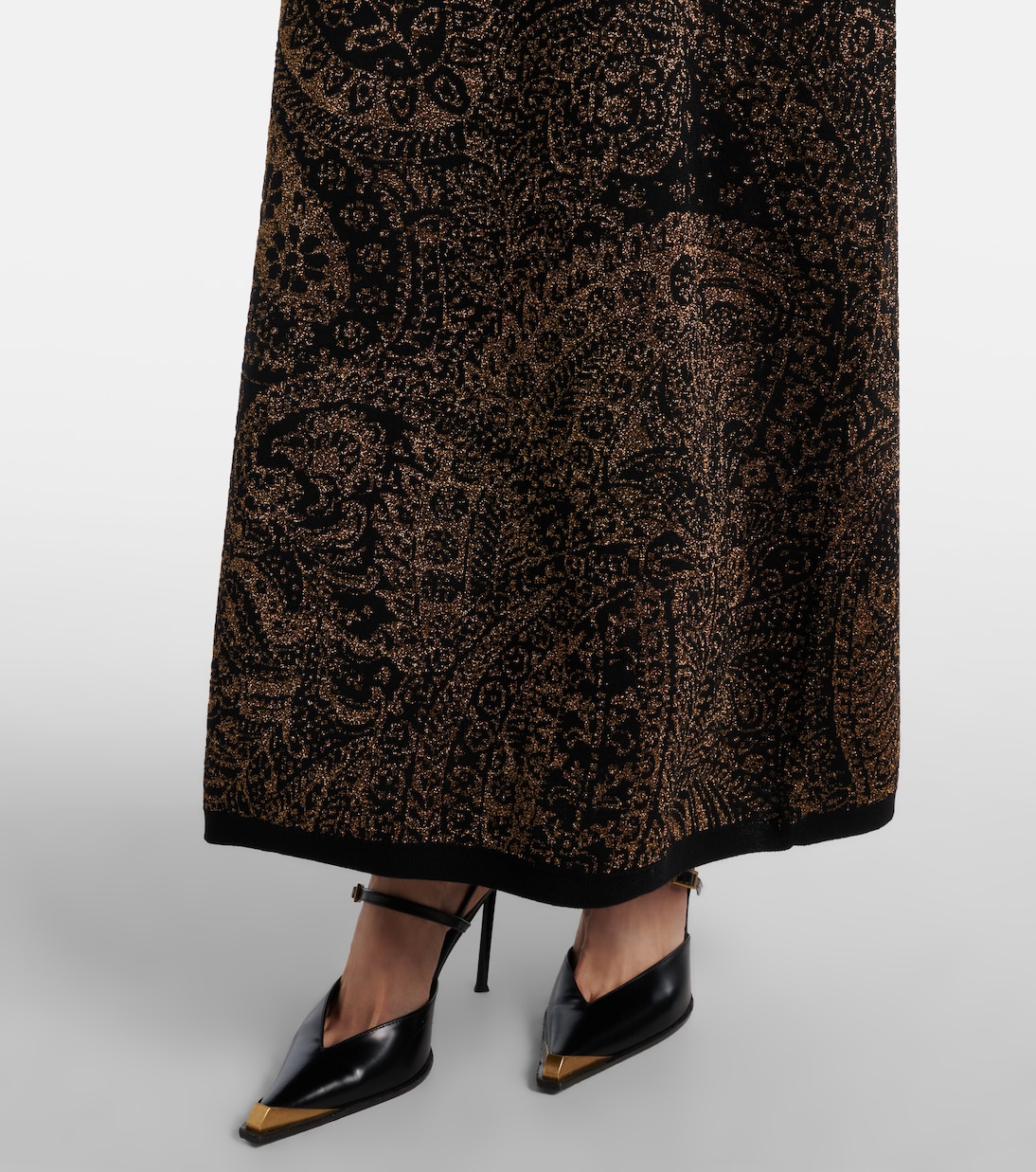 Wool-blend jacquard maxi dress | Etro