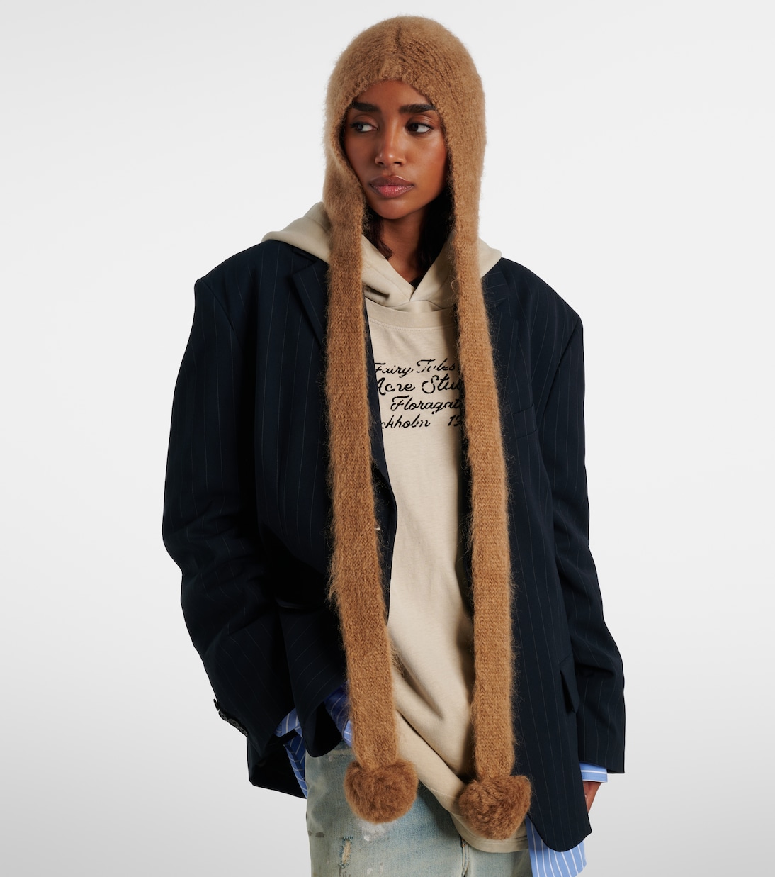 Klavad mohair and wool hat | Acne Studios