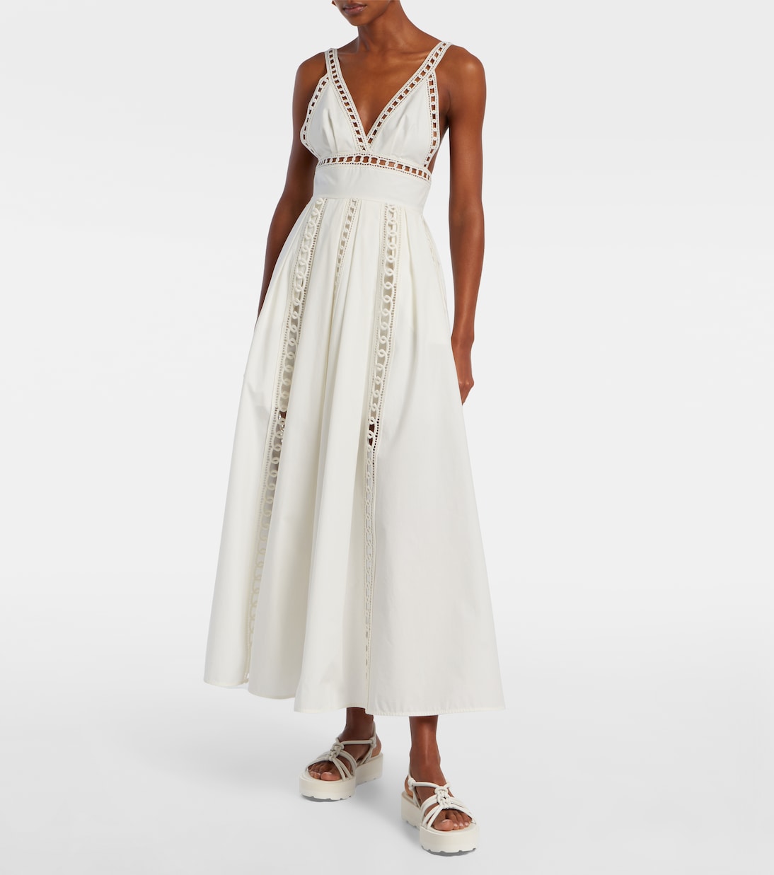 Plateausandalen Hebe aus Leder | Gianvito Rossi