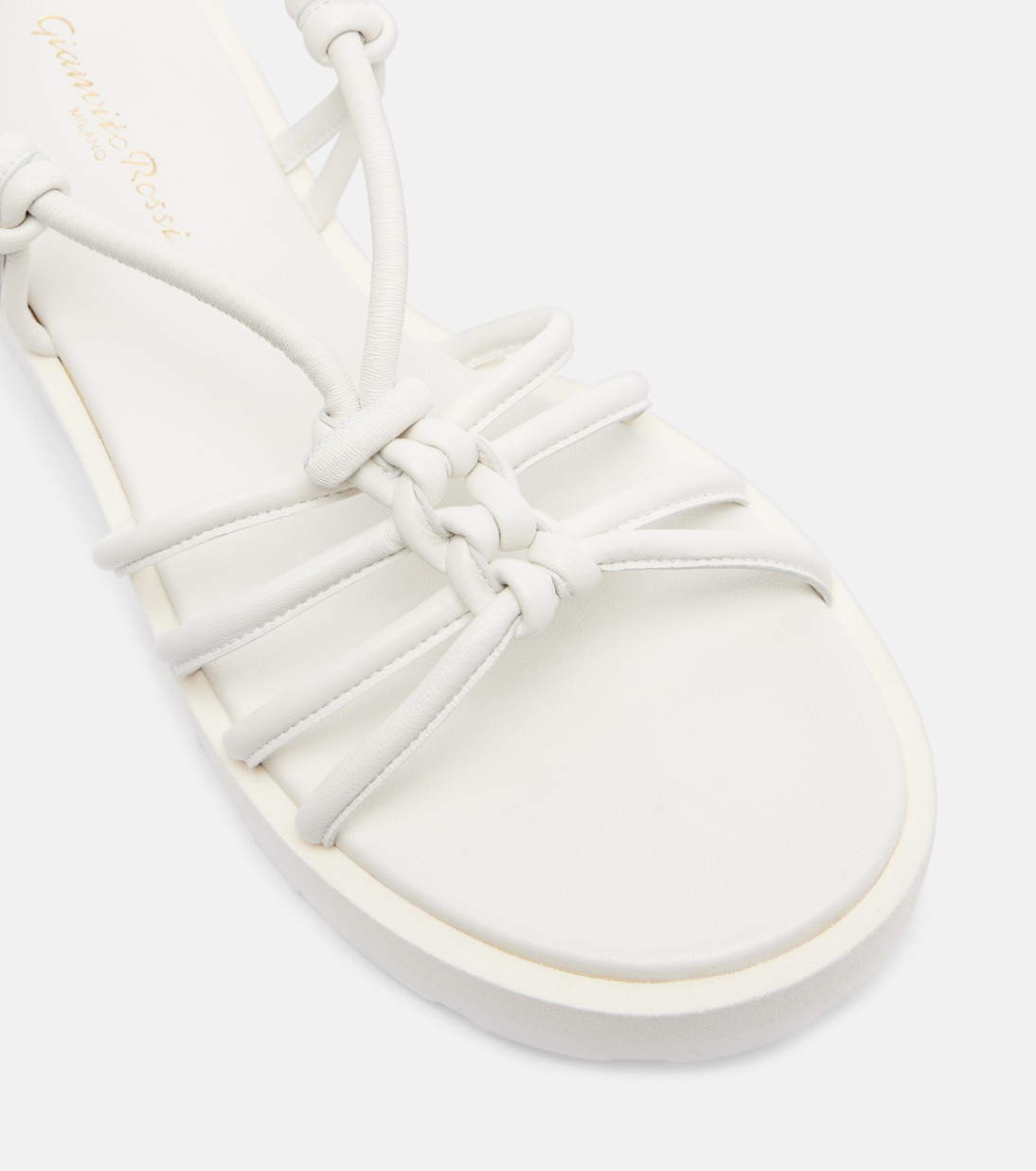 Plateausandalen Hebe aus Leder | Gianvito Rossi