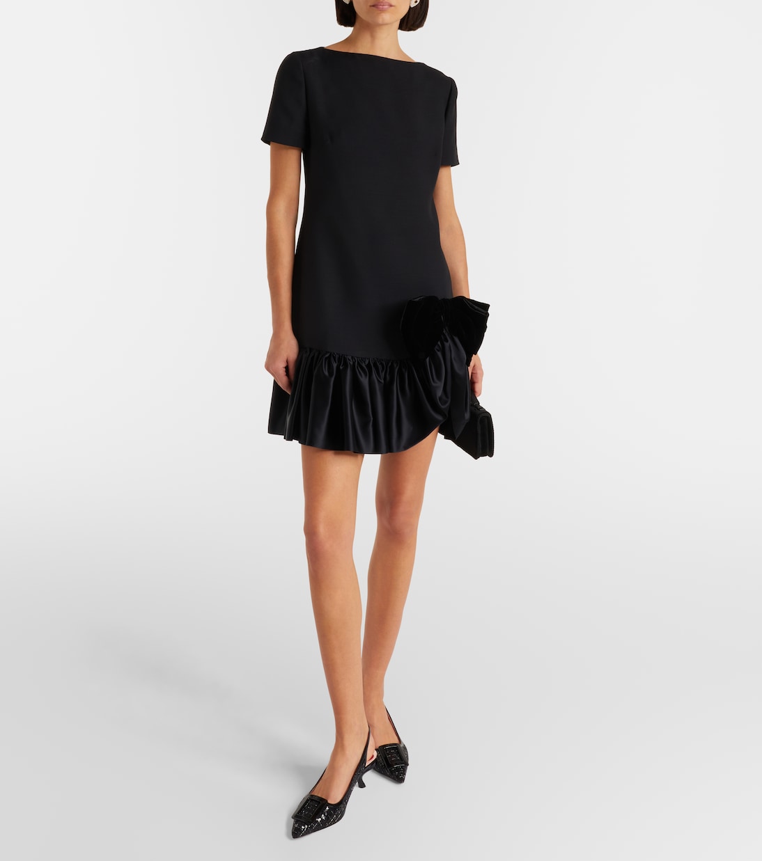 Virgule 55 sequined slingback pumps | Roger Vivier