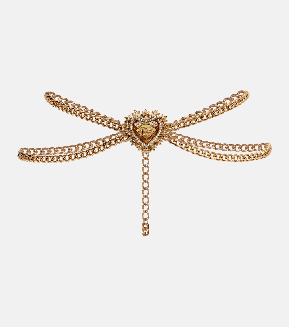 Cintura DG con perle bijoux | Dolce&Gabbana