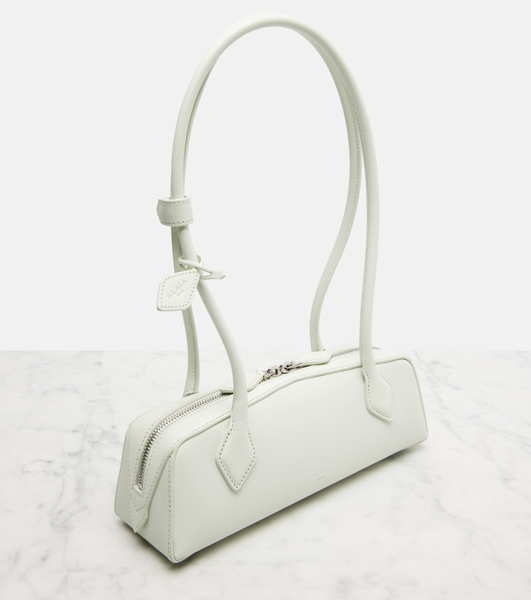 Le Teckel Small leather shoulder bag | Alaïa