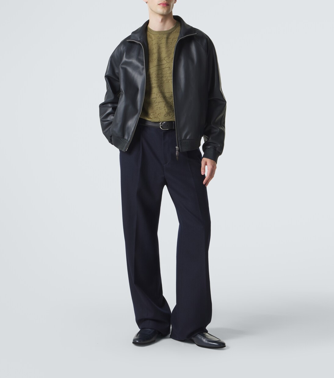 Printed cotton jersey T-shirt | Berluti