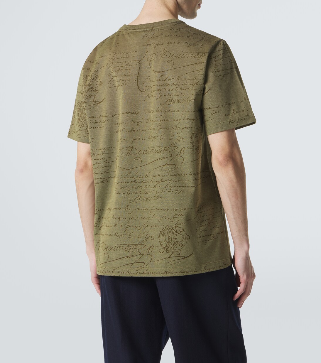 Printed cotton jersey T-shirt | Berluti