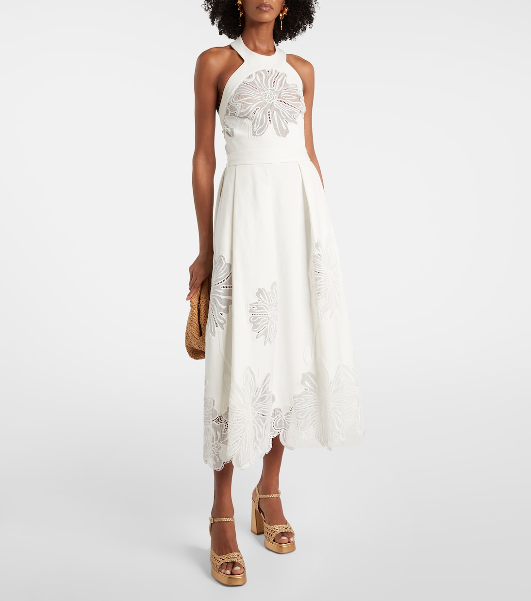 Sandales Cheyenne en cuir métallisé | Souliers Martinez