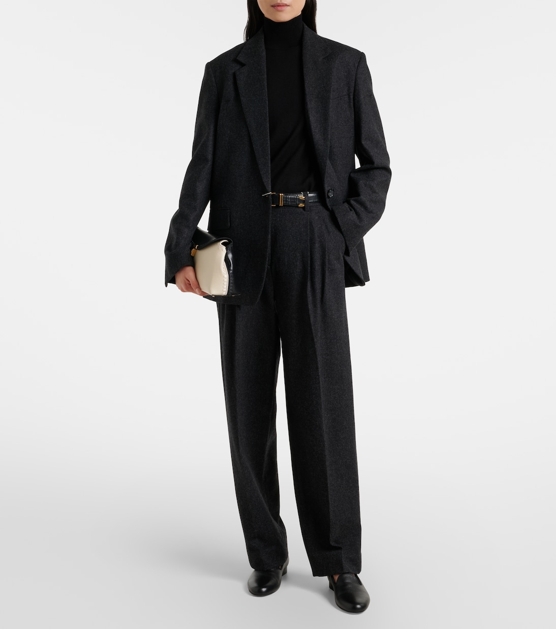 Gerade Hose aus Flanell | Toteme