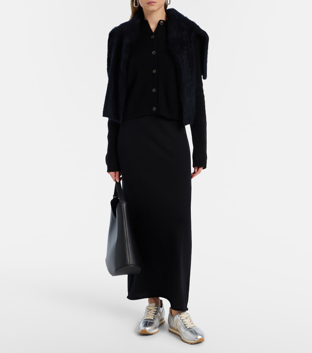 86er metallic leather sneakers | Hogan