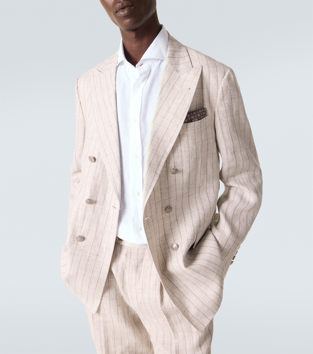 Hemd aus Leinen | Brunello Cucinelli