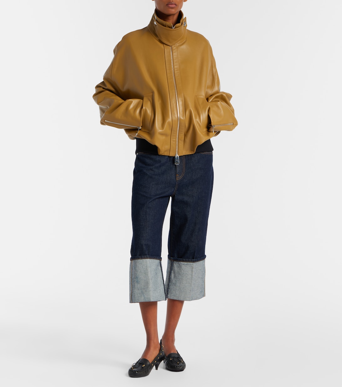 Jeans rectos Boyle cropped | Khaite