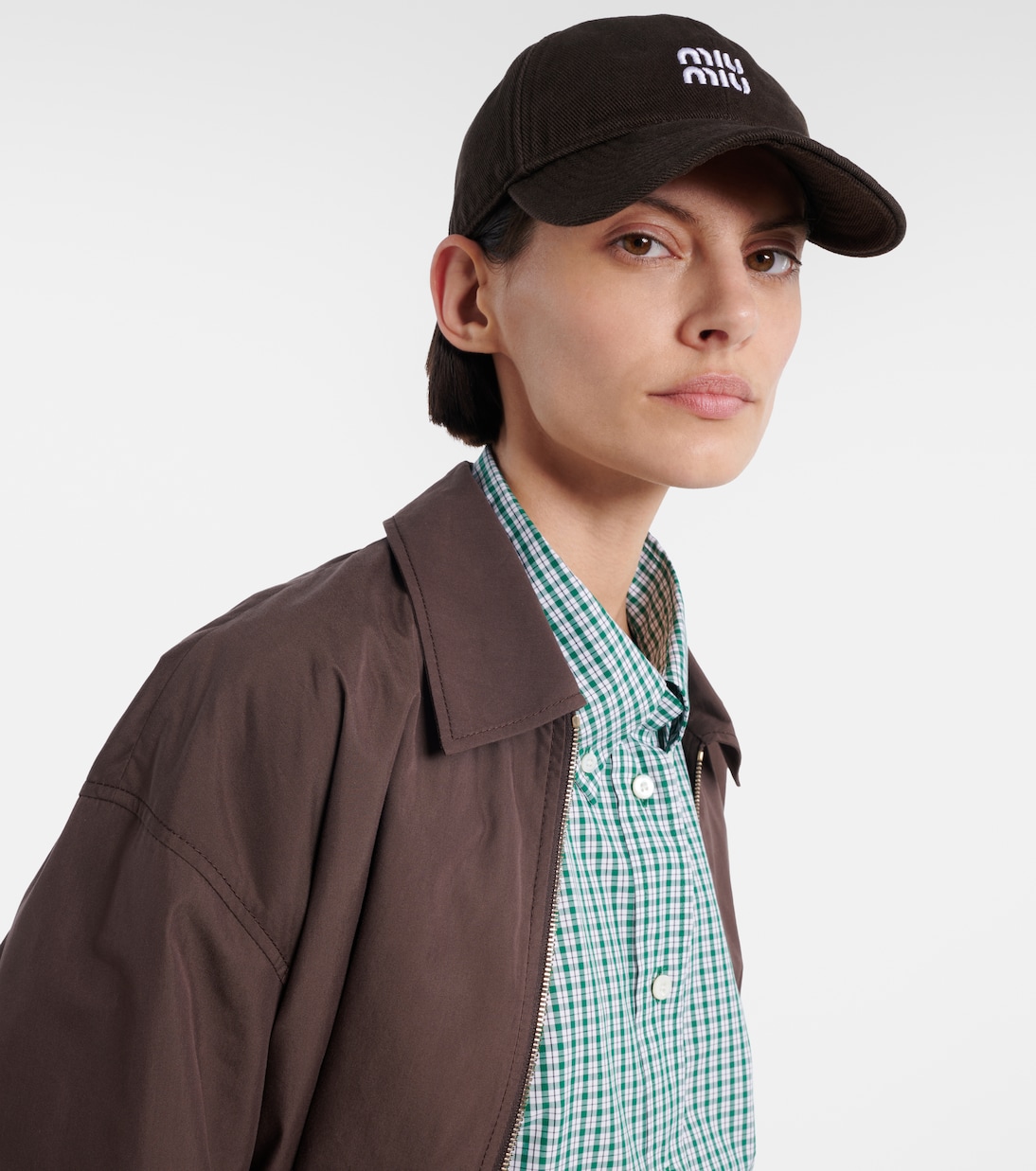 Baseballcap aus Baumwolle | Miu Miu
