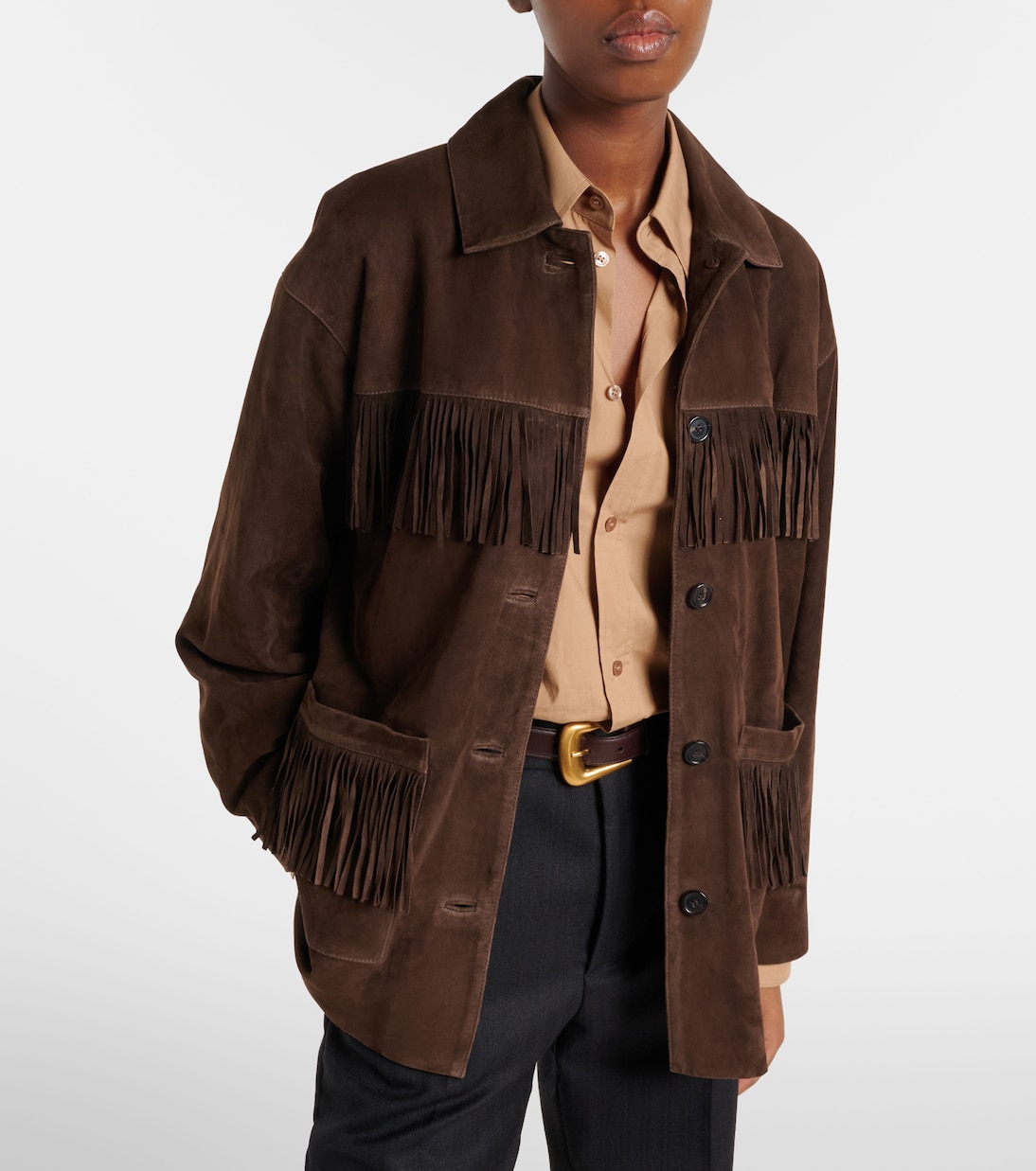 Foudre fringed suede jacket | Nili Lotan