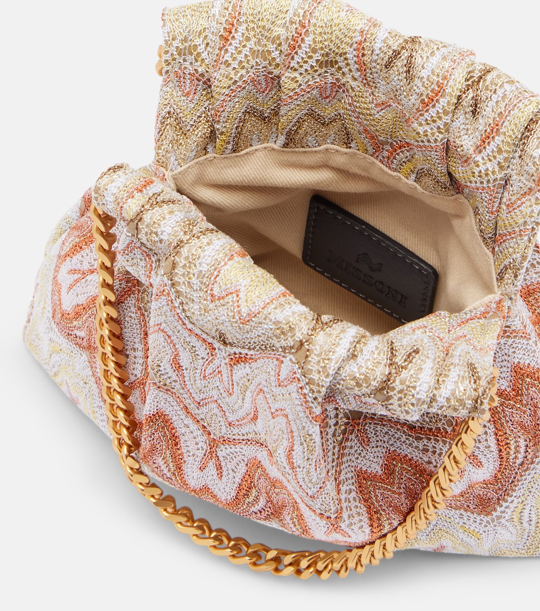 Lamé bucket bag | Missoni