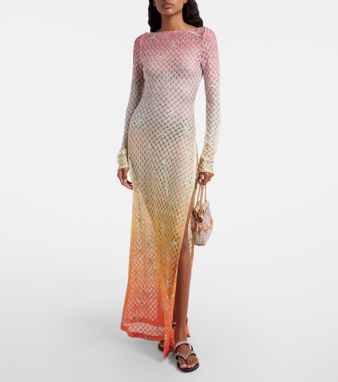 Lamé bucket bag | Missoni