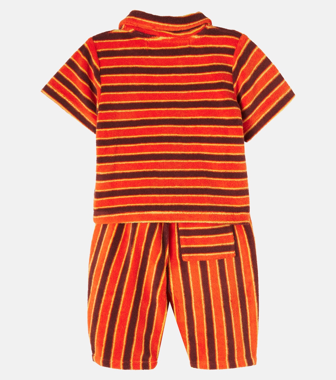 Baby Set Striped Brick aus Polohemd und Hose | Bobo Choses