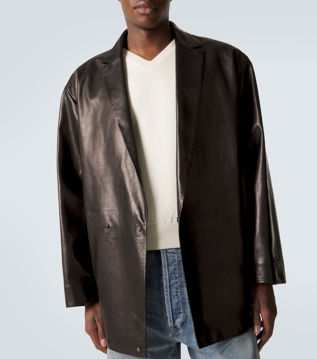 Leather blazer | Fear of God