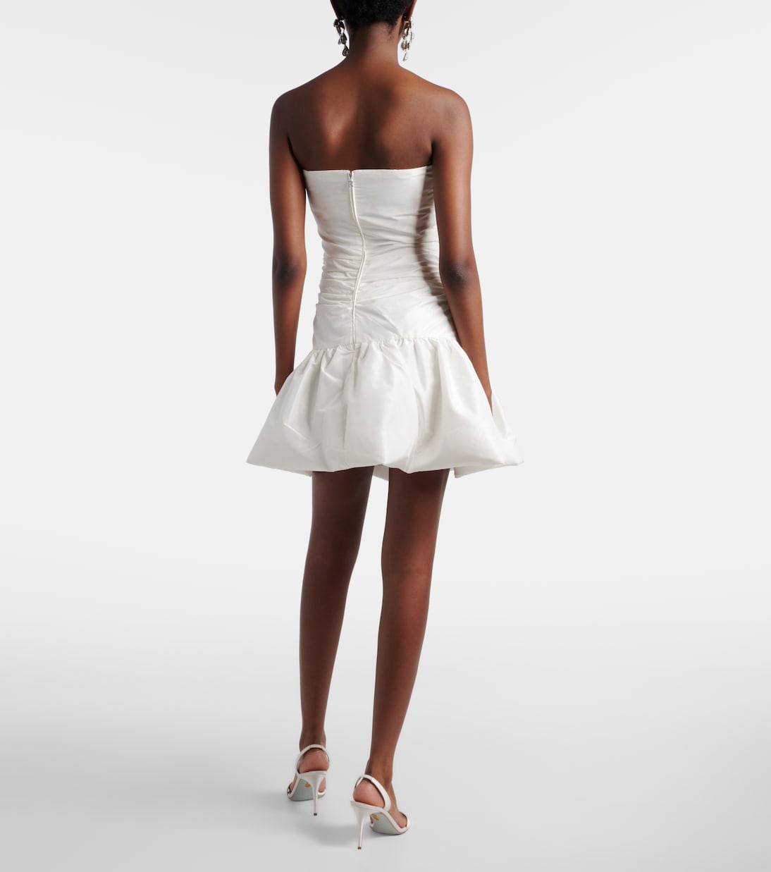 Bridal Minikleid aus Seidentaft | Rotate