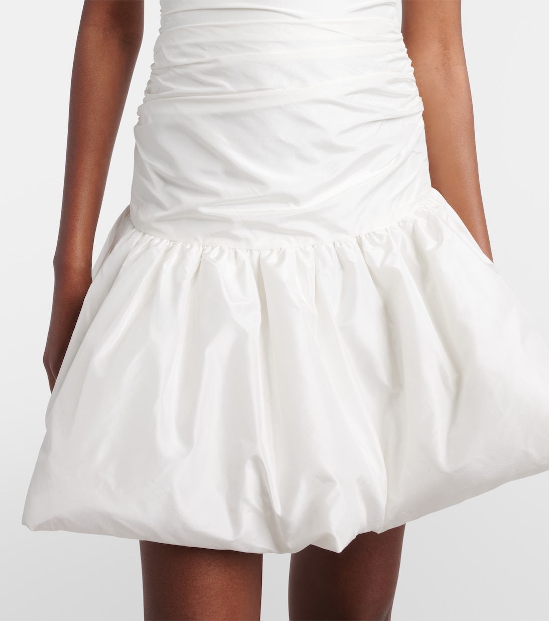 Bridal Minikleid aus Seidentaft | Rotate