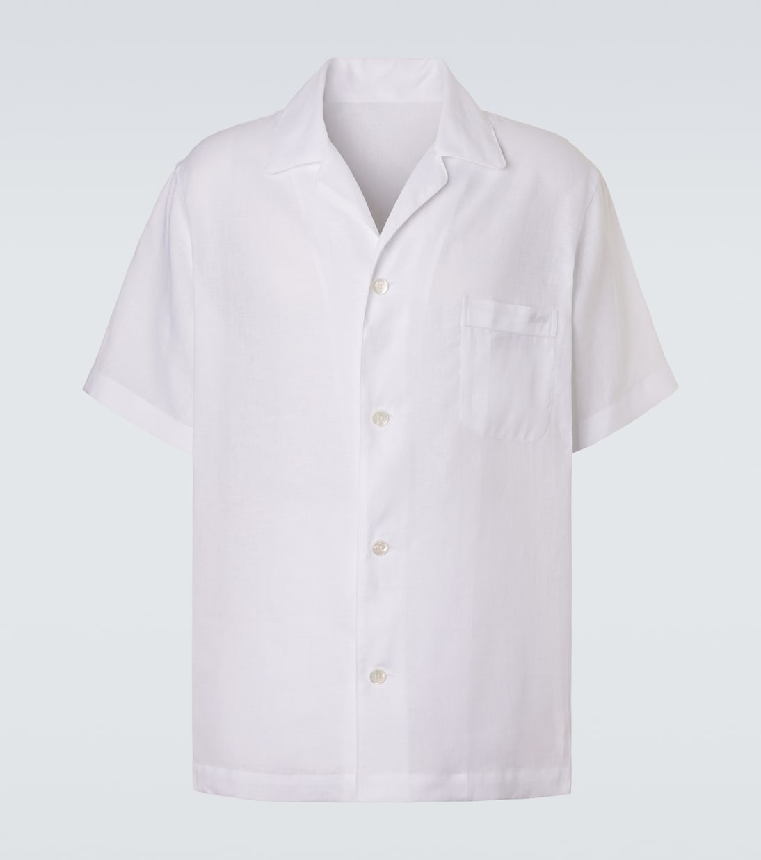 Camicia bowling in lino | Brioni