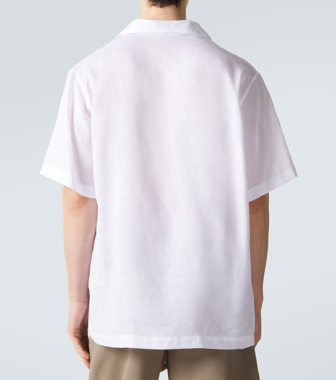 Camicia bowling in lino | Brioni