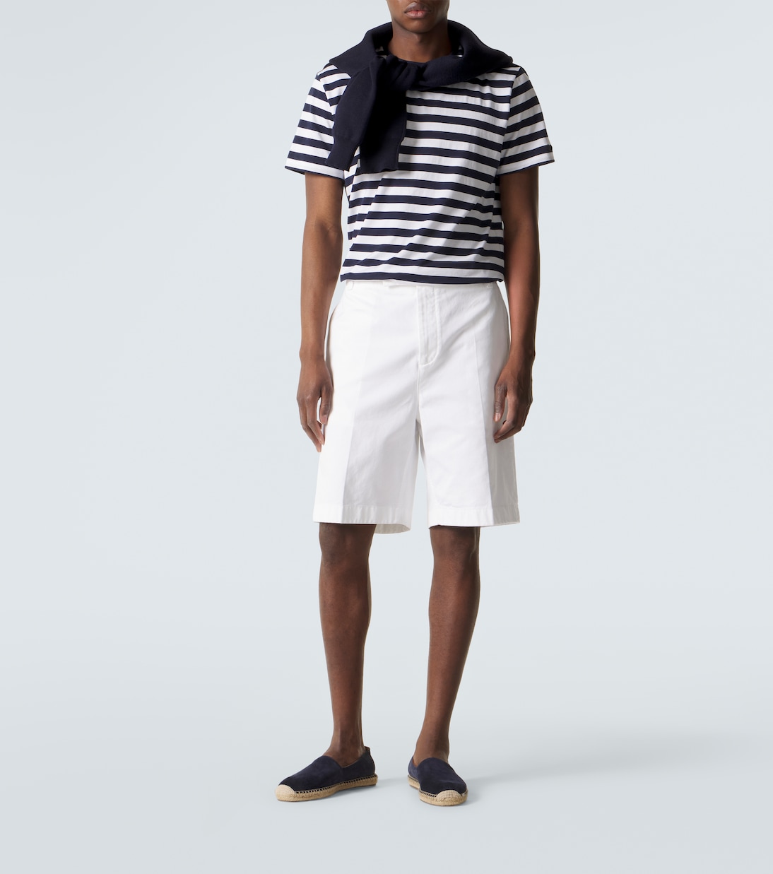 Striped cotton jersey T-shirt | Ralph Lauren Purple Label