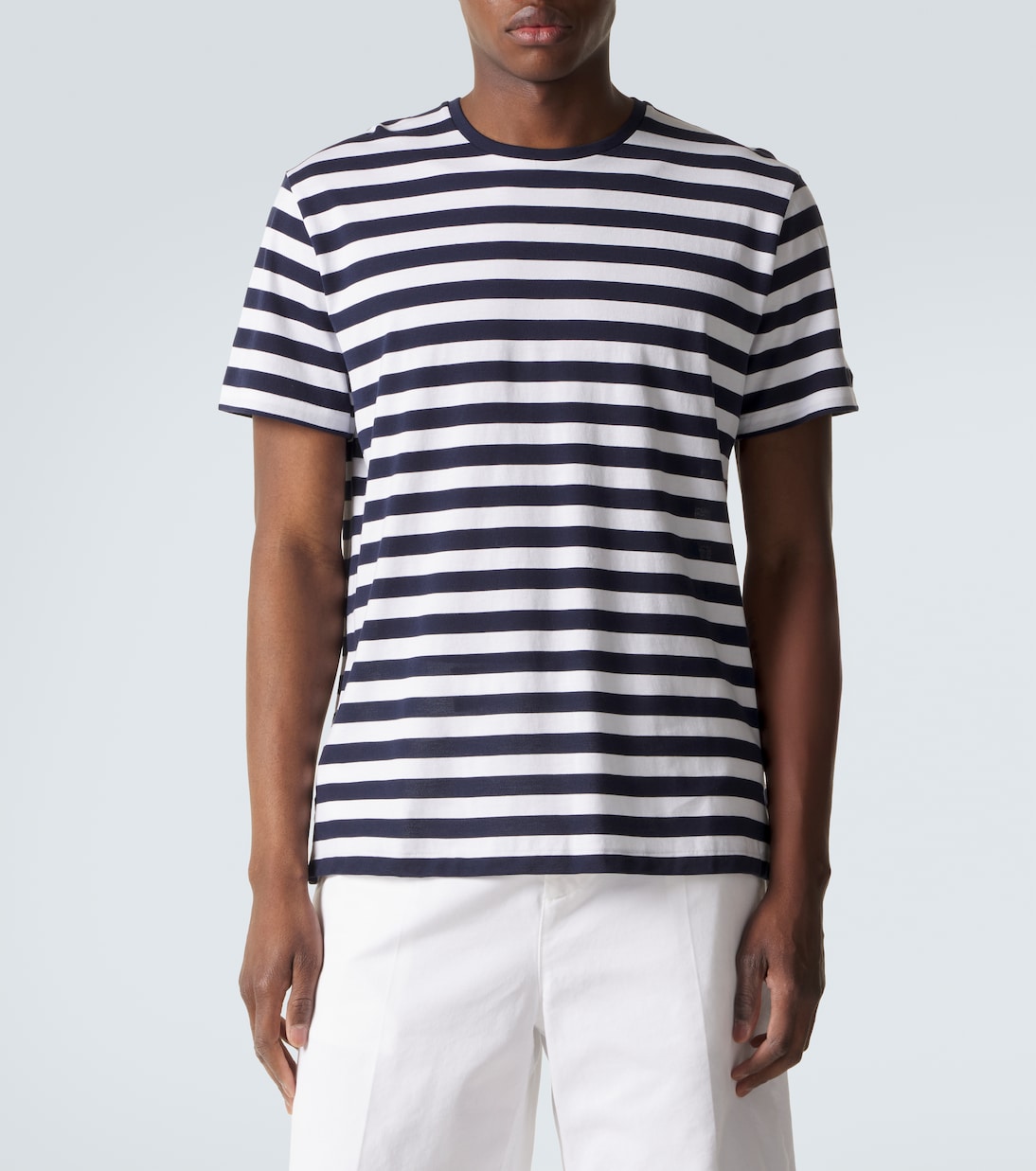 Striped cotton jersey T-shirt | Ralph Lauren Purple Label