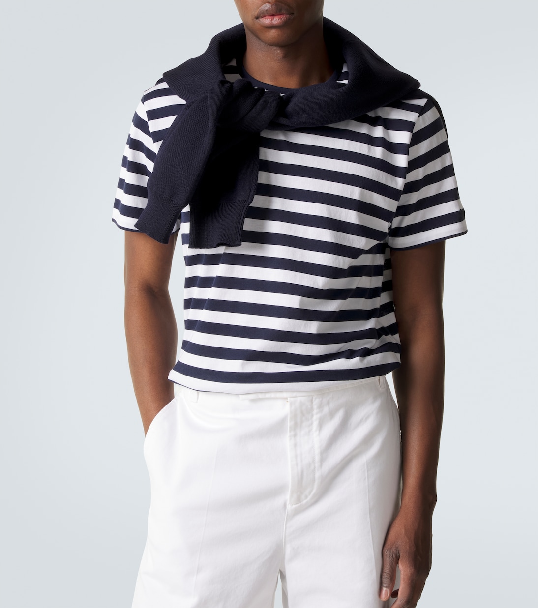 Striped cotton jersey T-shirt | Ralph Lauren Purple Label