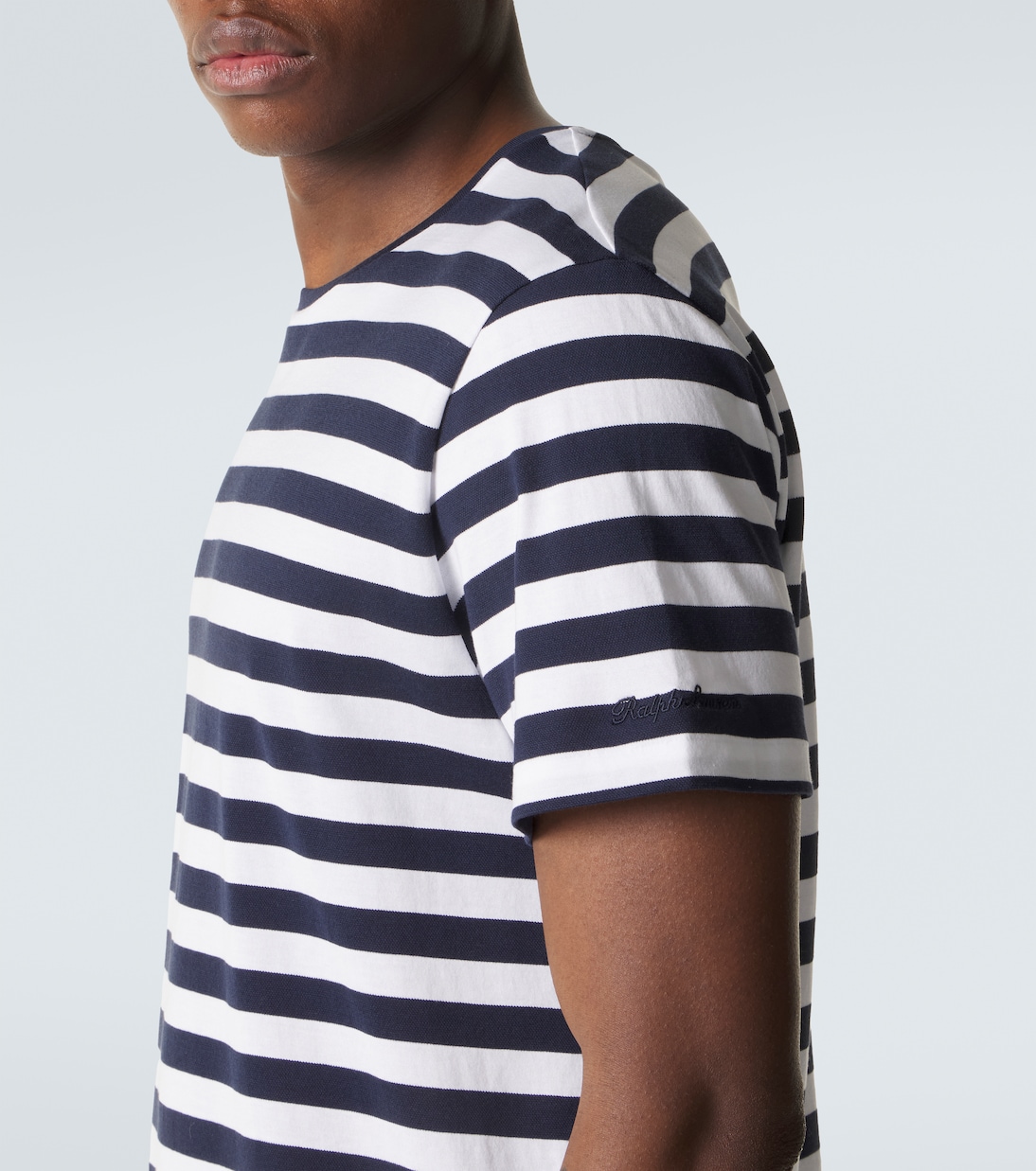 Striped cotton jersey T-shirt | Ralph Lauren Purple Label