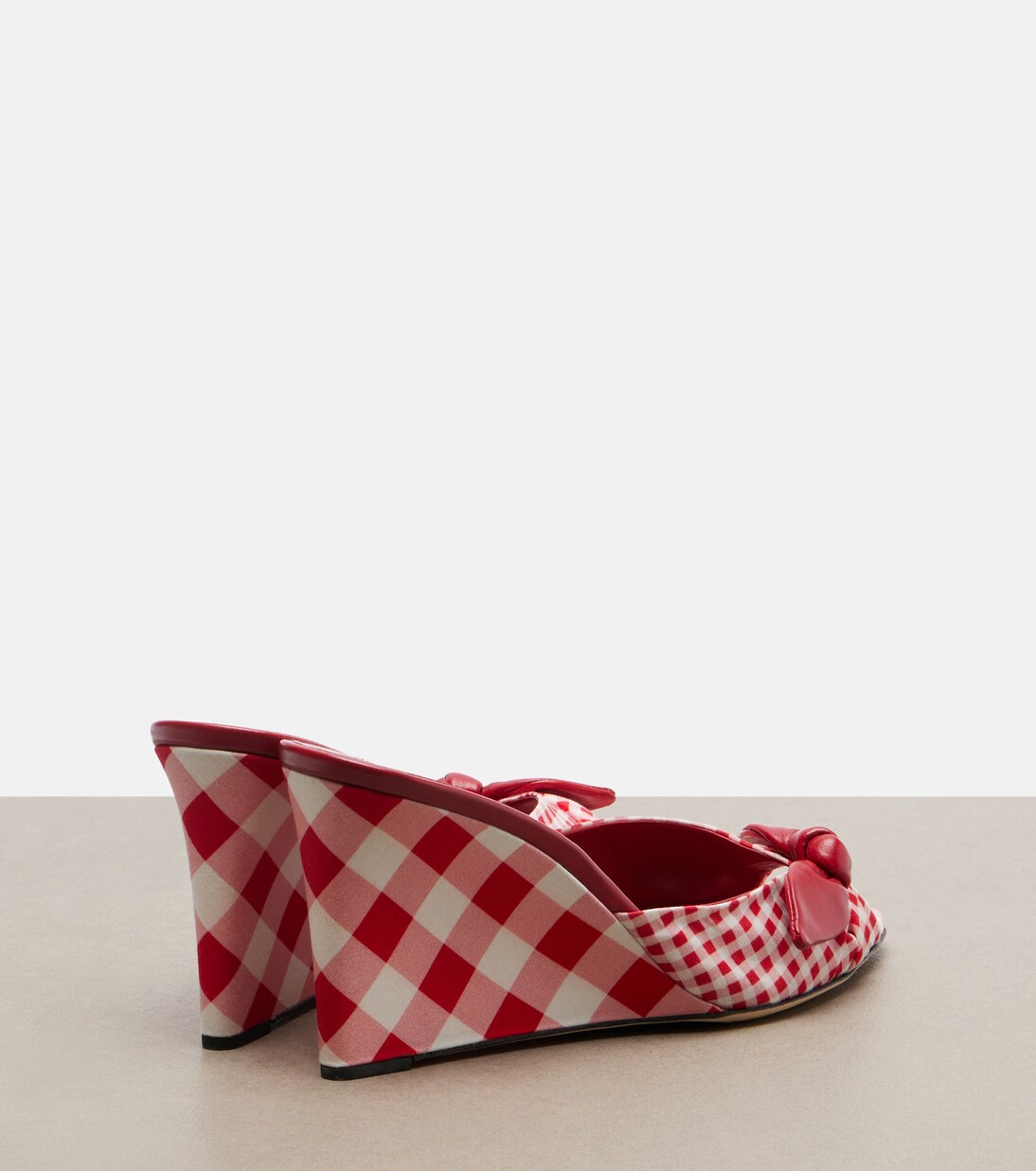 Mules compensées Livi à carreaux | Jimmy Choo