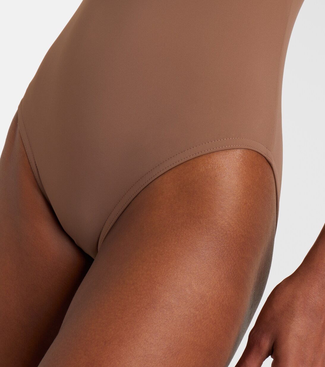 Tess floral-appliqué swimsuit | Karla Colletto