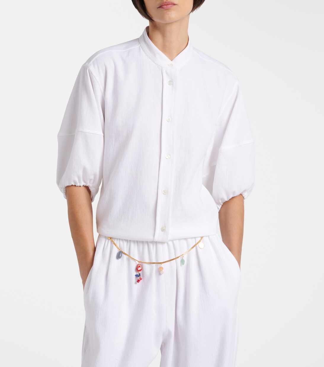 Cotton crêpon shirt | Stella McCartney