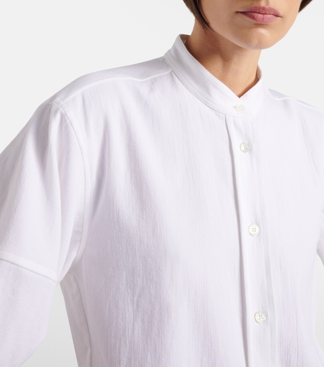 Cotton crêpon shirt | Stella McCartney