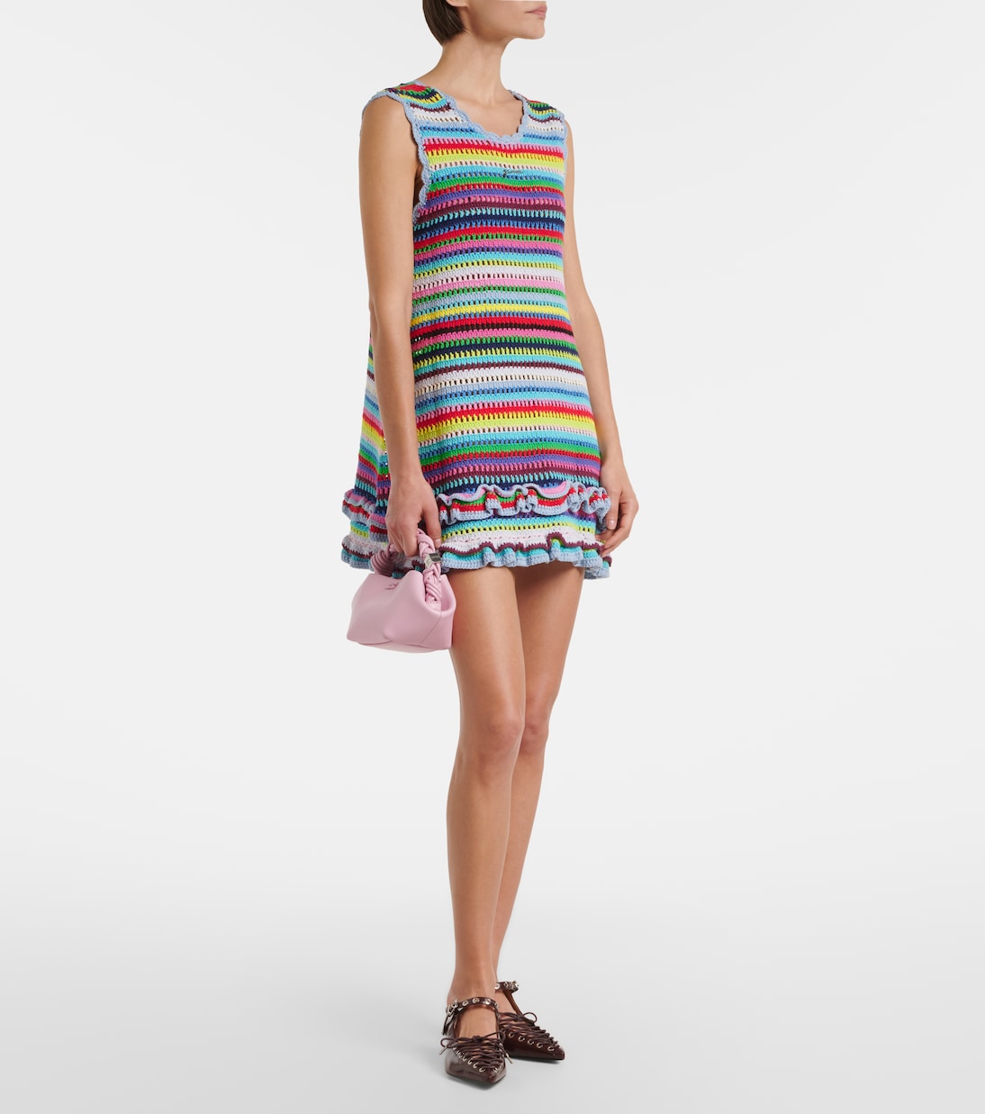 Bou Mini top-handle bag | Ganni