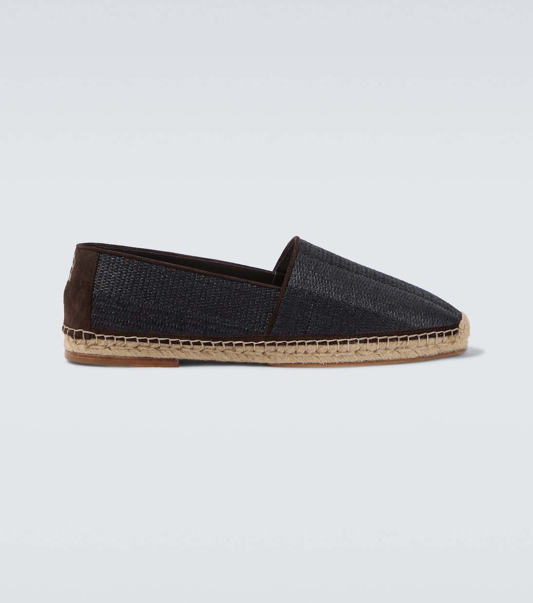 Suede-trimmed espadrilles | Brunello Cucinelli