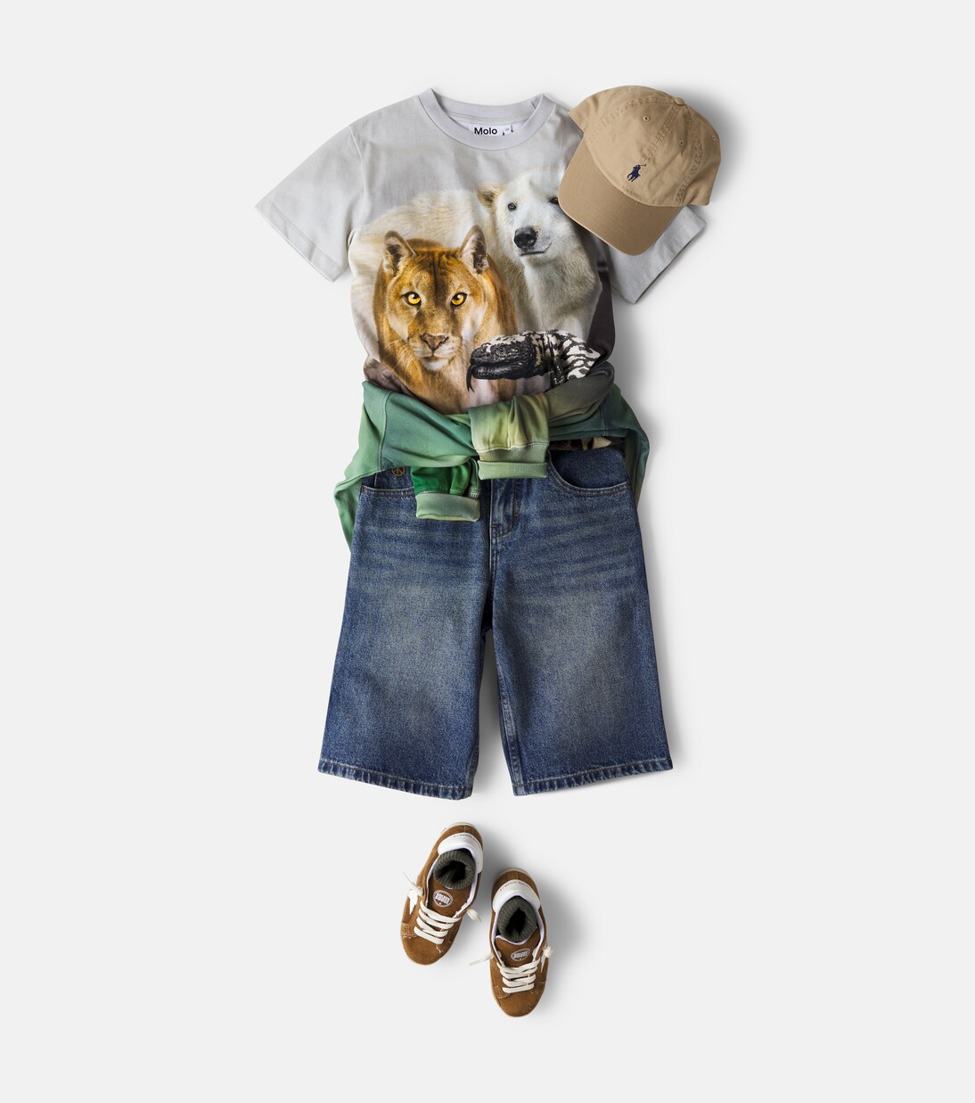 Riley printed cotton jersey T-shirt | Molo