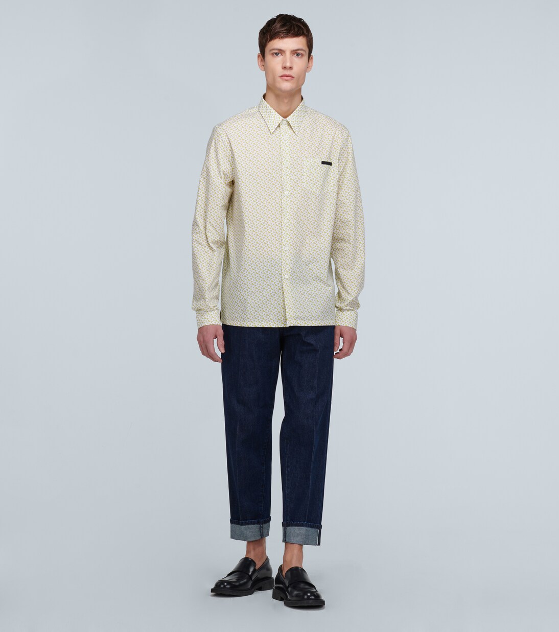 Hemd aus Baumwollpopeline | Prada