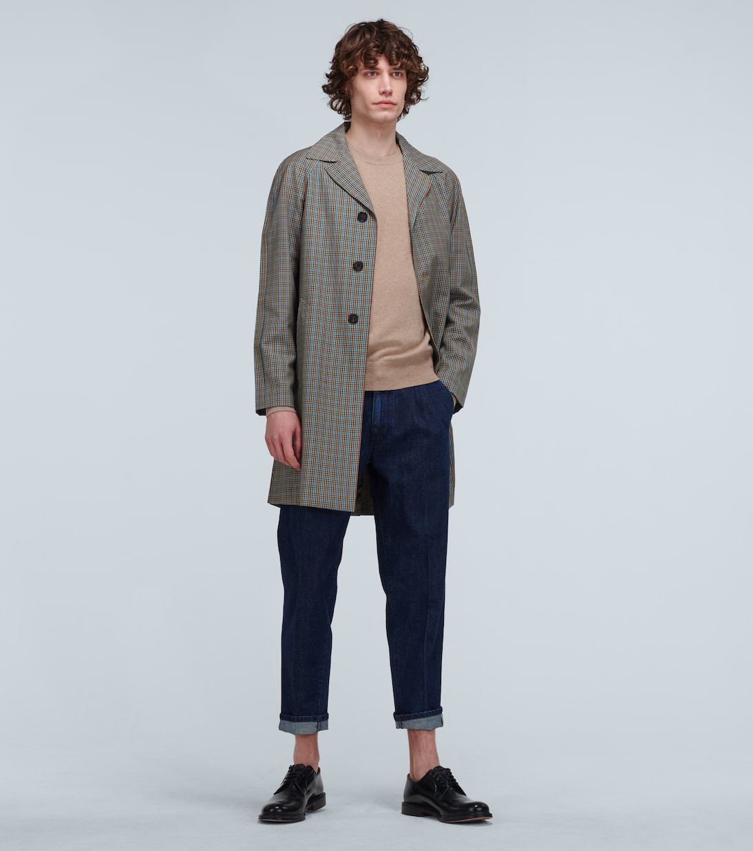 Trenchcoat aus Wolle | Prada