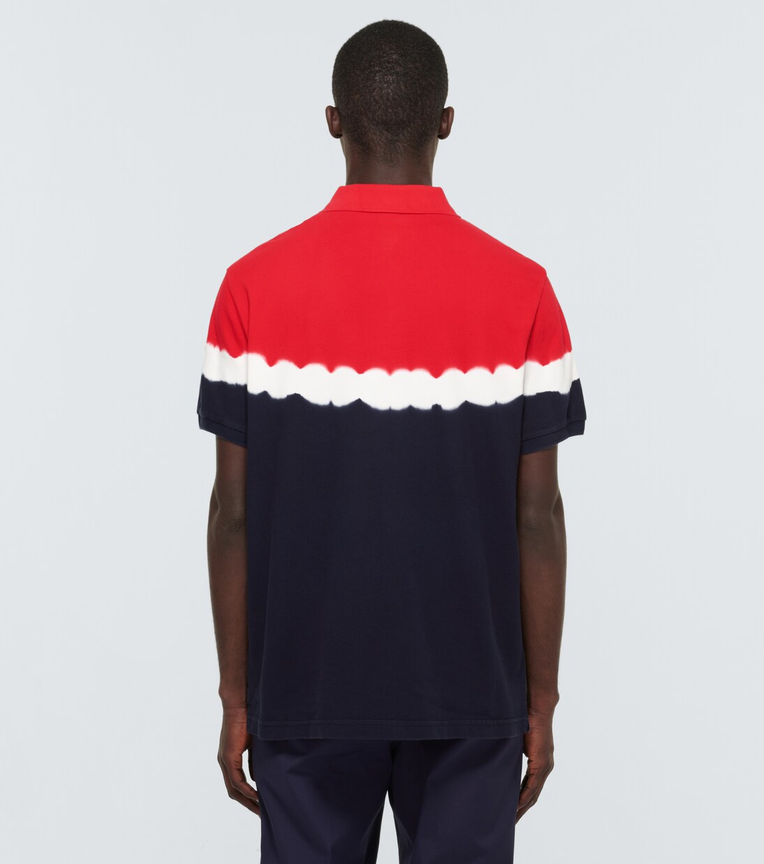 Poloshirt mit Batik-Print | Moncler