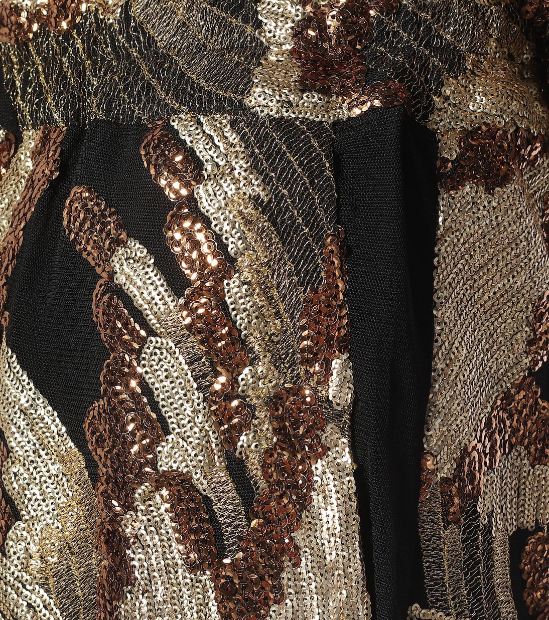 Sequined high-rise straight pants | Dries Van Noten