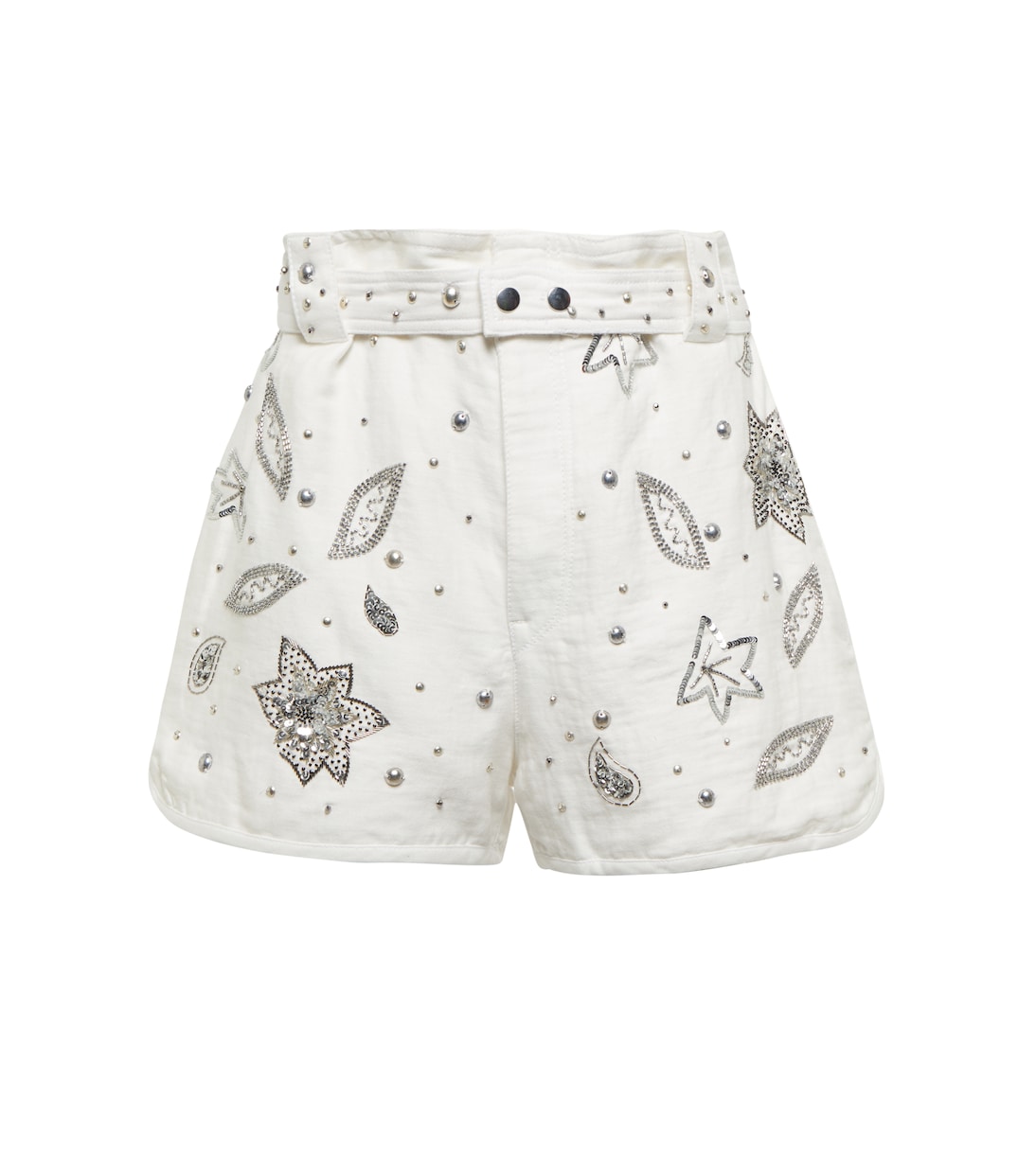 Shorts aus Baumwolle und Leinen | Isabel Marant